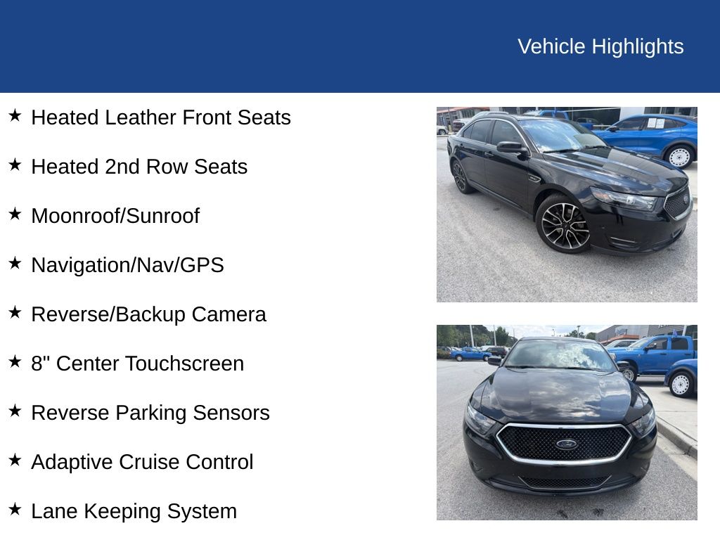 2017 Ford Taurus SHO