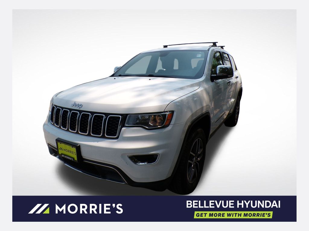 Bright White Clearcoat 2017 Jeep Grand Cherokee SUV / Crossover Four-Wheel Drive 8-Speed Automatic
