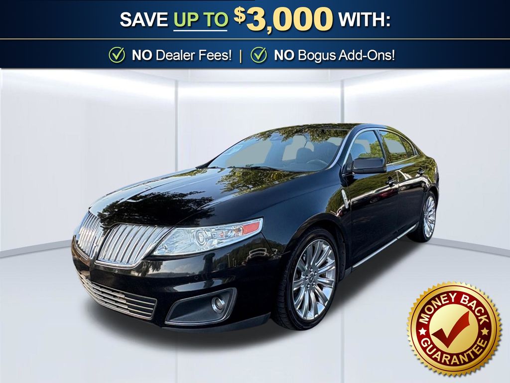 2010 Lincoln MKS Negro Sedán Tracción delantera 6 velocidades Automática