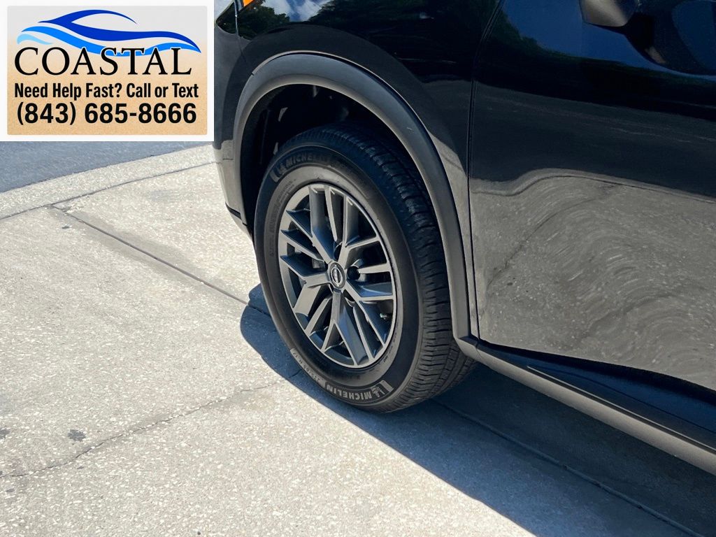 2024 Nissan Rogue S Black at Coastal Chevrolet Cadillac