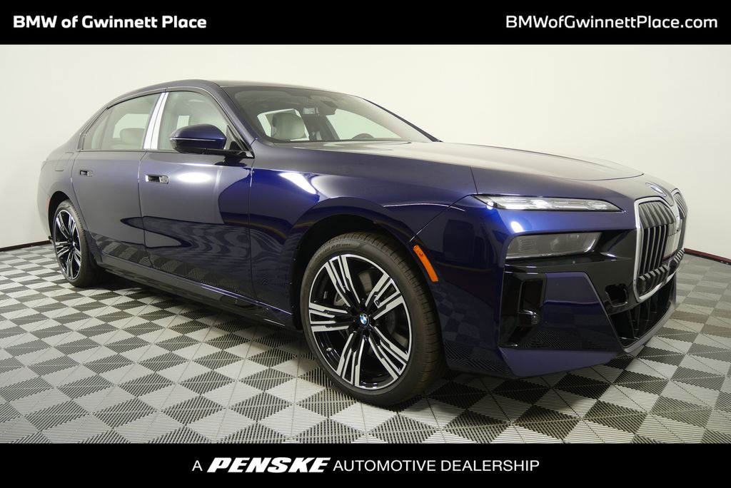 Blue 2026 BMW 7 Series 750e xDrive Sedan All-Wheel Drive 8-Speed Automatic