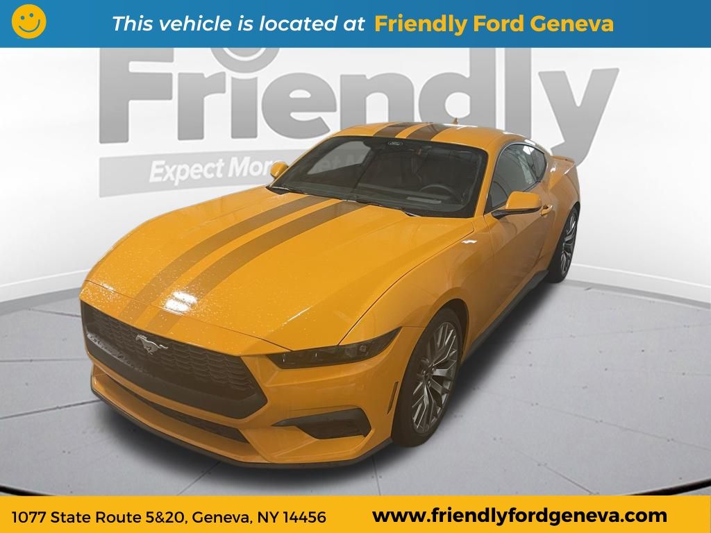 Orange Fury Metallic Tri-Coat 2026 Ford Mustang Coupe Rear-Wheel Drive Automatic