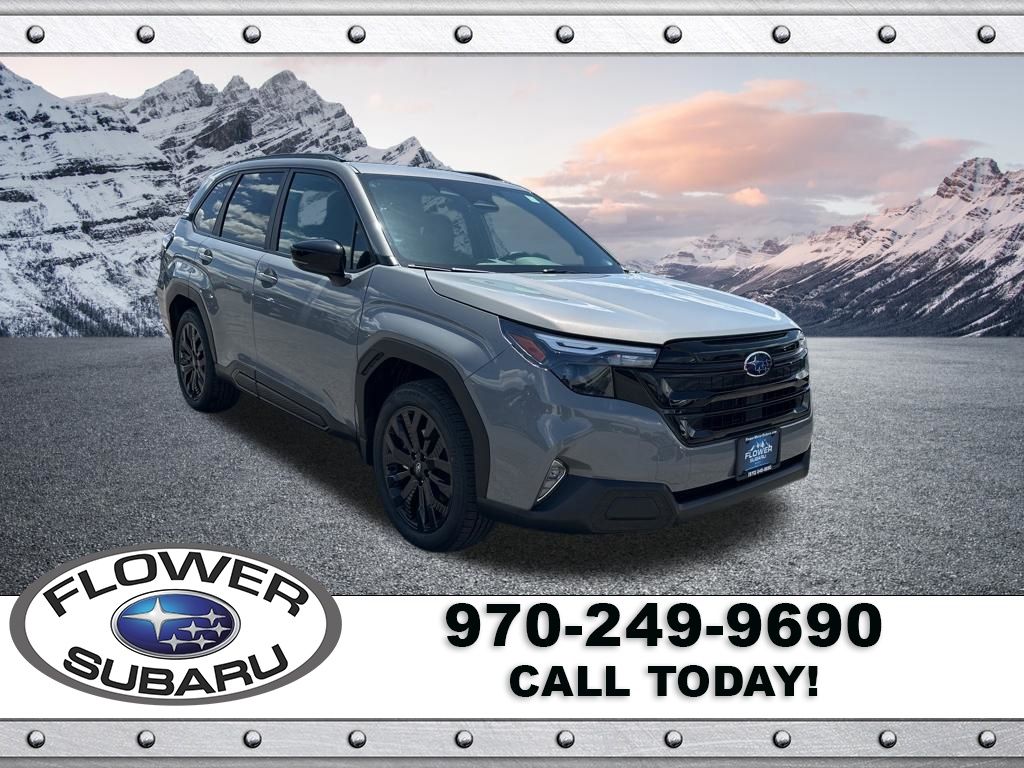 Gray 2026 Subaru Forester SUV / Crossover All-Wheel Drive Continuously Variable Transmission
