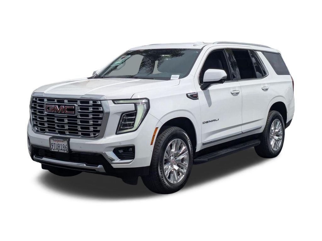 Summit White 2025 GMC Yukon Denali 4WD SUV / Crossover Four-Wheel Drive