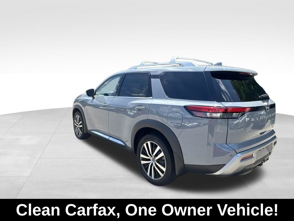 2023 Nissan Pathfinder Platinum Gray at South Hills Kia