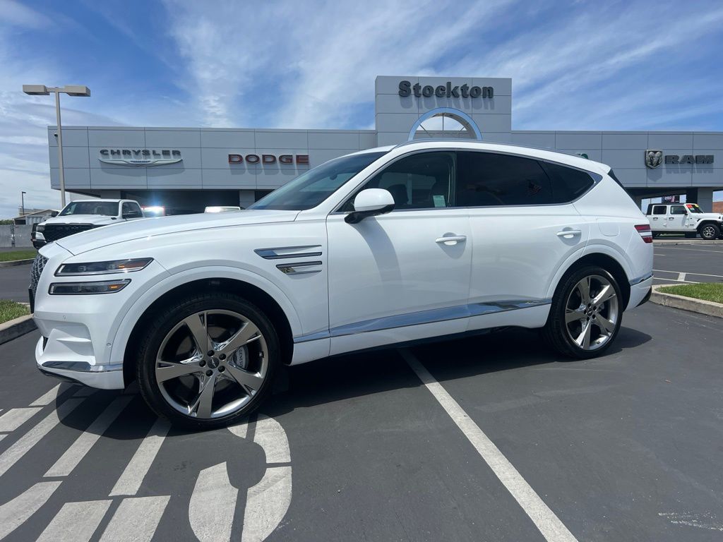 White 2024 Genesis GV80 2.5T AWD SUV / Crossover All-Wheel Drive 8-Speed Automatic