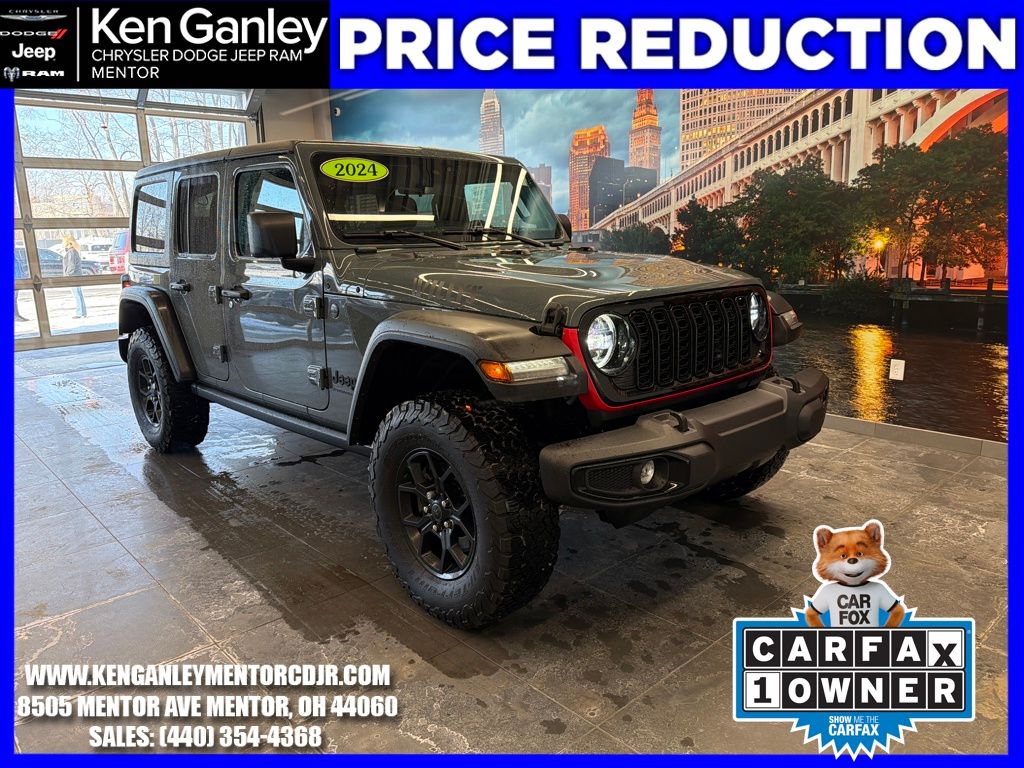 2024 Jeep Wrangler Willys 4-Door 4WD