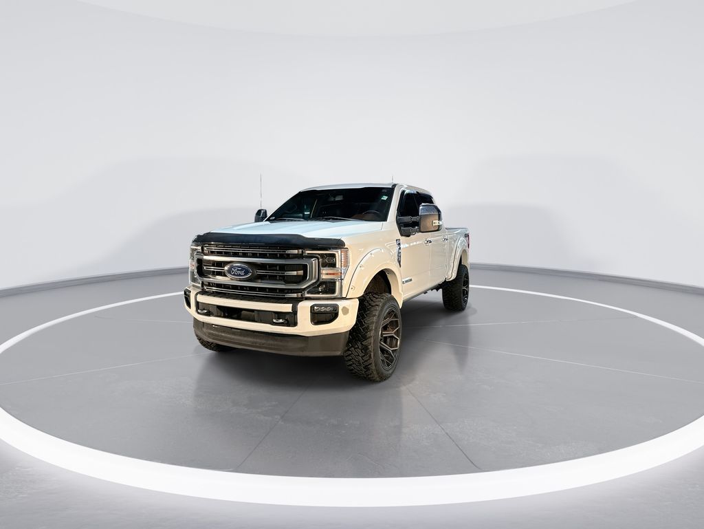 2020 Ford F-350SD Platinum White at Mazda of Columbia