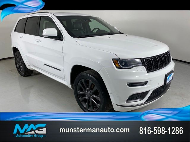 Bright White Clearcoat 2019 Jeep Grand Cherokee SUV / Crossover Four-Wheel Drive 8-Speed Automatic