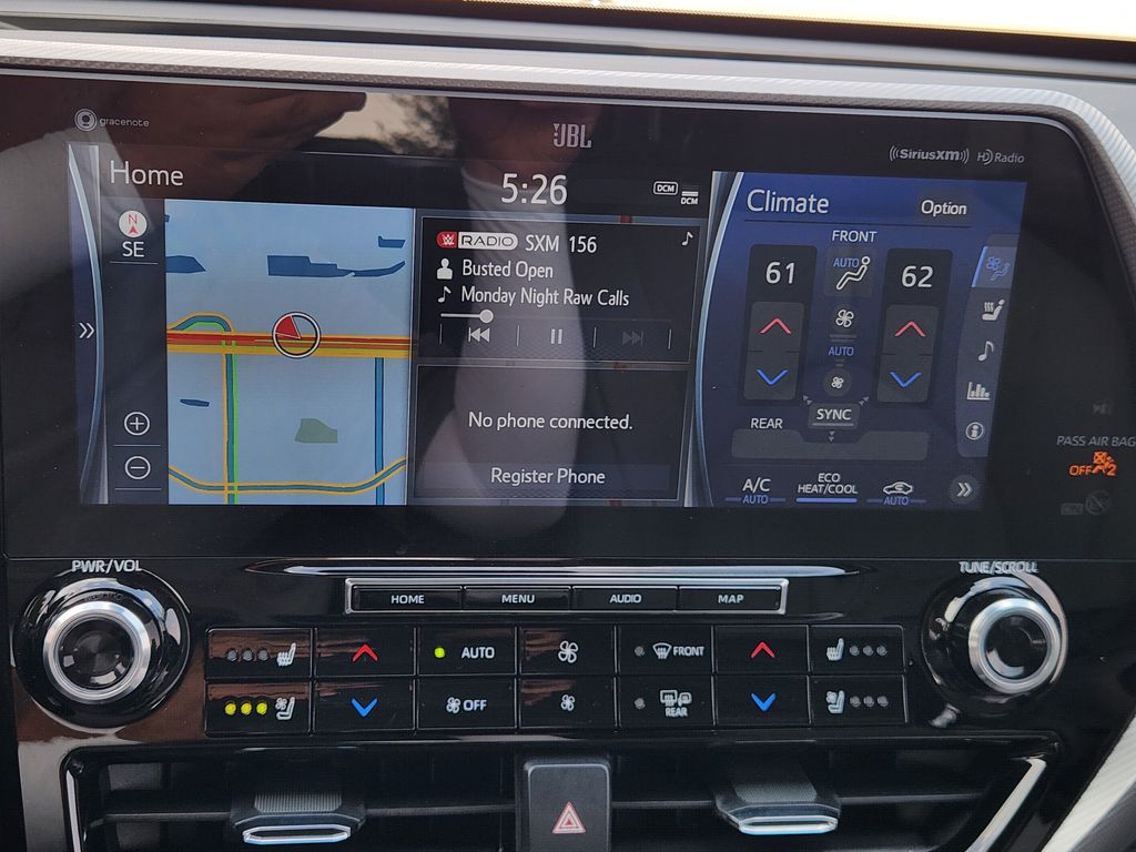 2022 Toyota Highlander Hybrid Platinum Gray at Toyota of Victoria