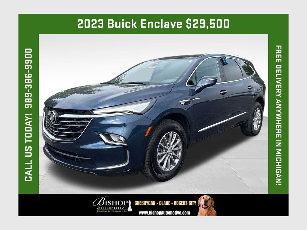 Emperor Blue Metallic 2023 Buick Enclave SUV / Crossover Front-Wheel Drive 9-Speed Automatic