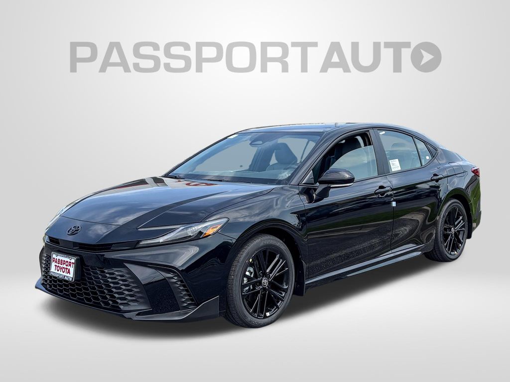 Midnight Black Metallic 2026 Toyota Camry Sedan Front-Wheel Drive Automatic