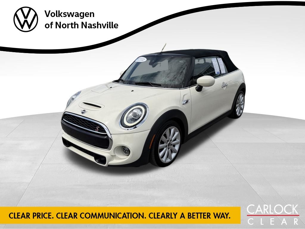 Pepper White 2020 MINI Cooper Convertible Front-Wheel Drive Automatic