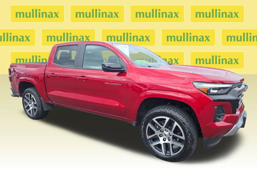 Radiant Red Tintcoat 2024 Chevrolet Colorado Pickup Truck Four-Wheel Drive 8-Speed Automatic