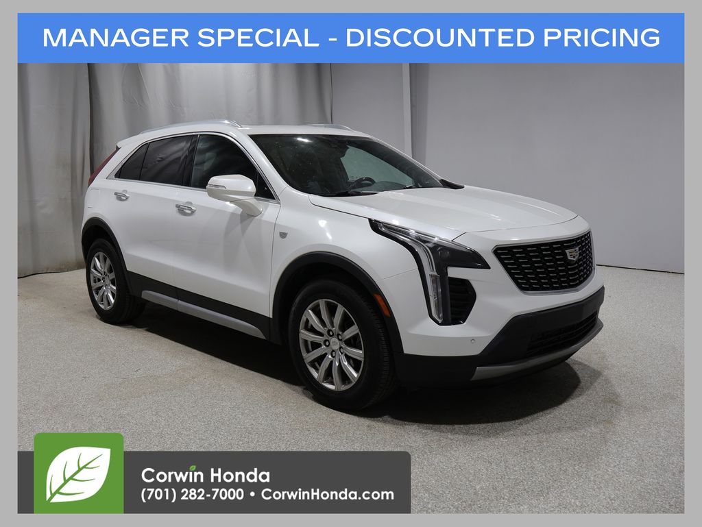 Crystal White Tricoat 2021 Cadillac XT4 SUV / Crossover Four-Wheel Drive 9-Speed Automatic