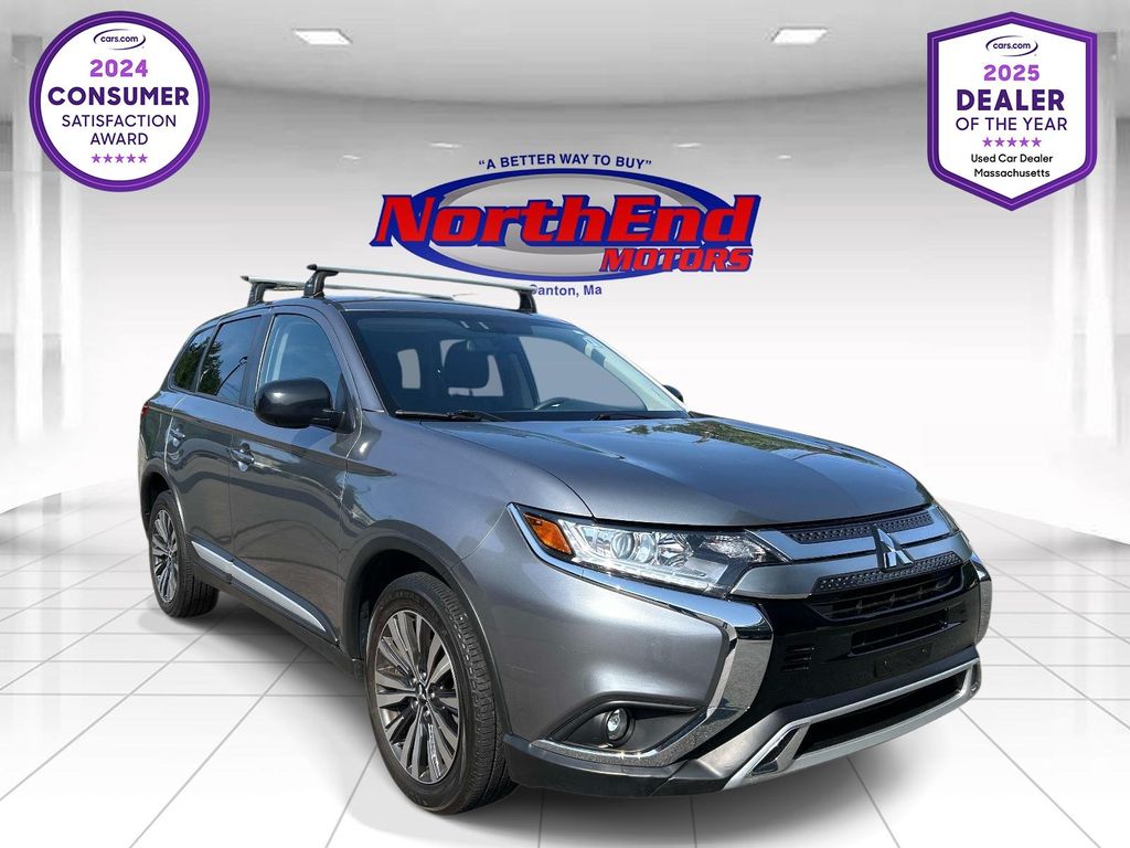 Gray 2020 Mitsubishi Outlander SUV / Crossover All-Wheel Drive Continuously Variable Transmission