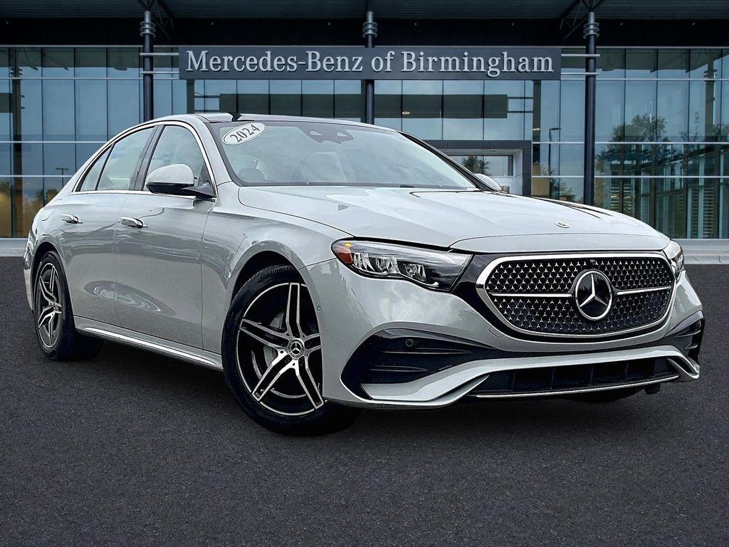 MANUFAKTUR Alpine Gray 2024 Mercedes-Benz E-Class Sedan All-Wheel Drive 9-Speed Automatic