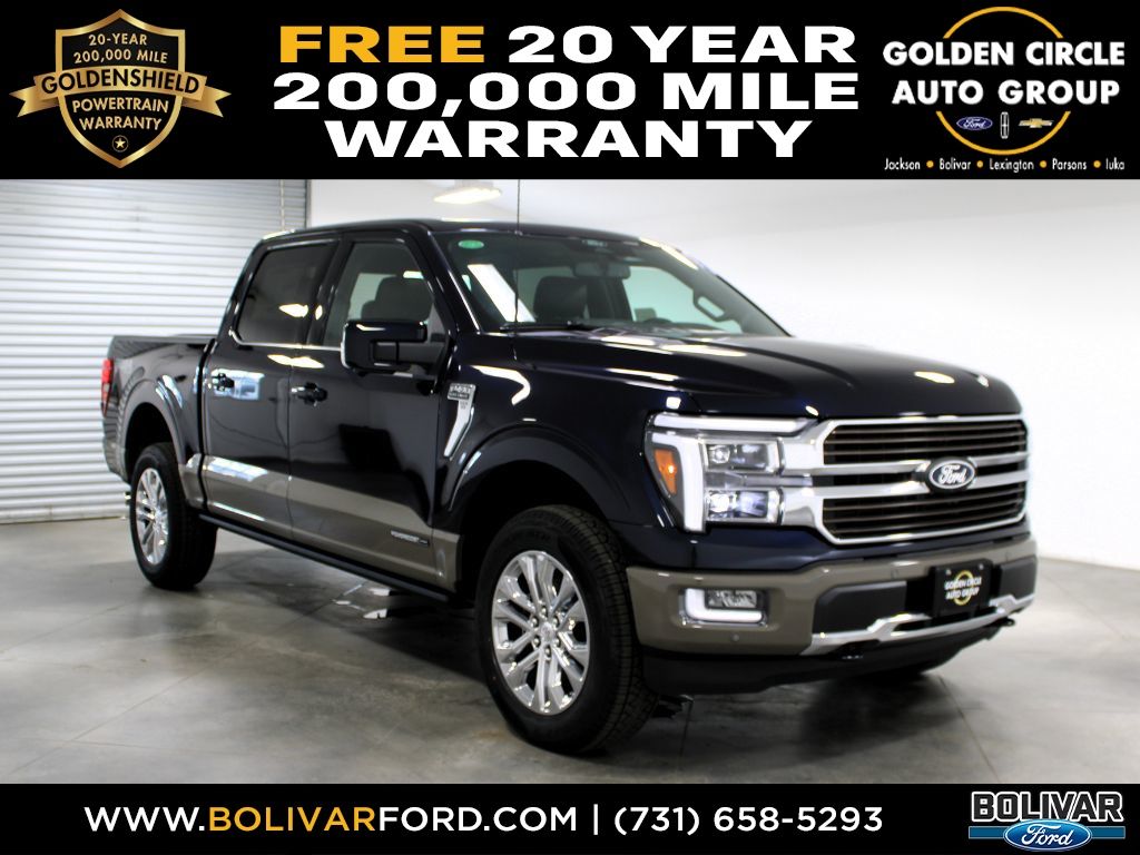 Antimatter Blue Metallic 2026 Ford F-150 Pickup Truck Four-Wheel Drive Automatic