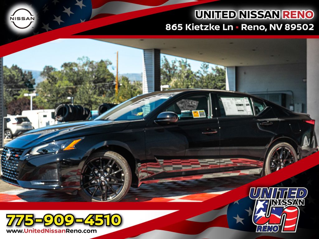 Super Black 2026 Nissan Altima Sedan All-Wheel Drive Continuously Variable Transmission