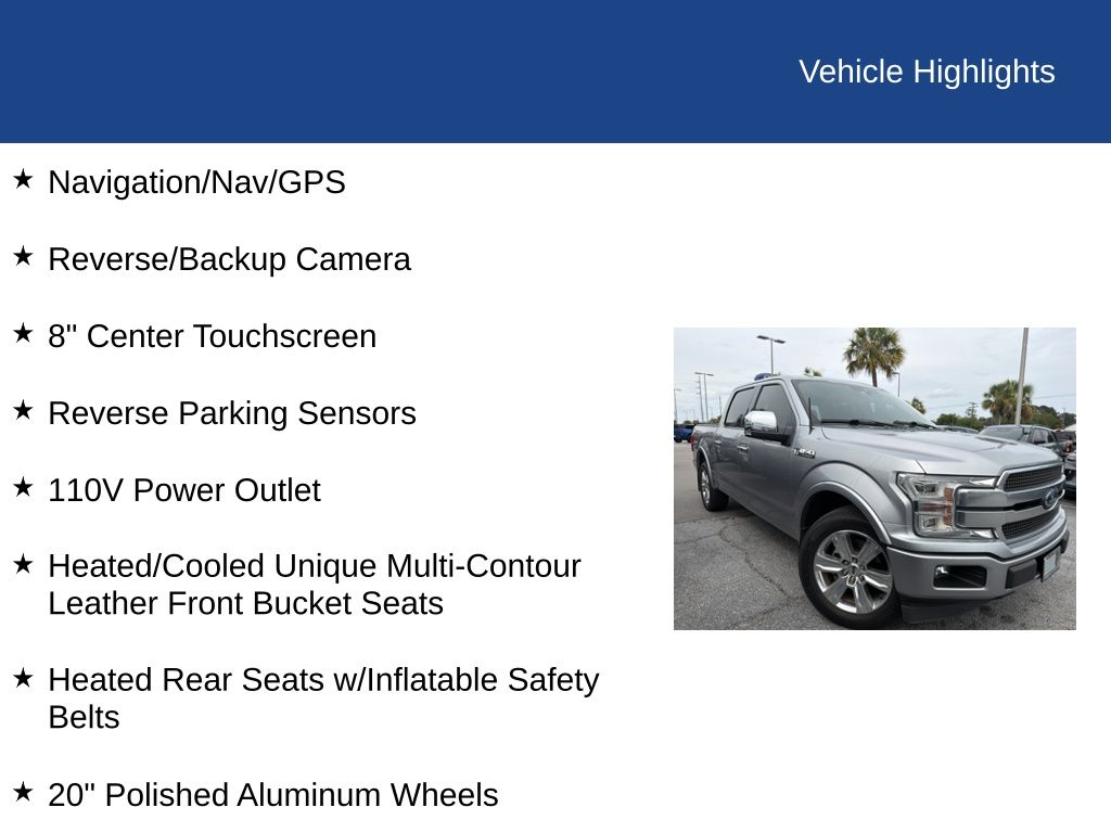 2020 Ford F-150 Platinum