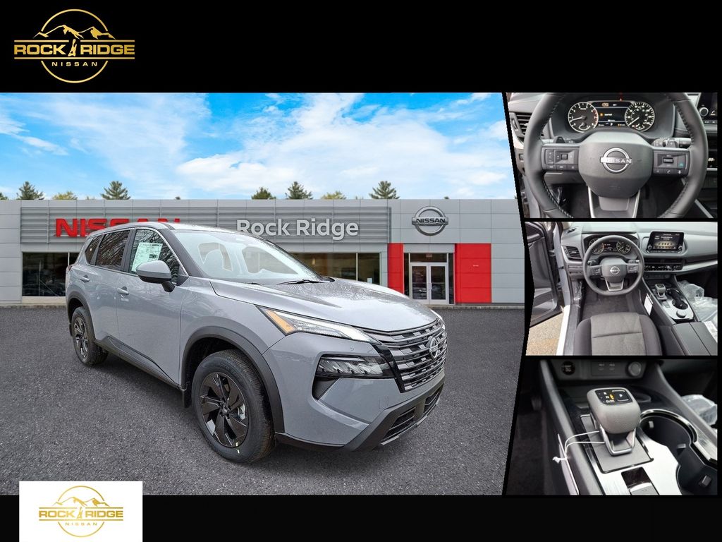 Boulder Gray 2026 Nissan Rogue SUV / Crossover All-Wheel Drive Continuously Variable Transmission