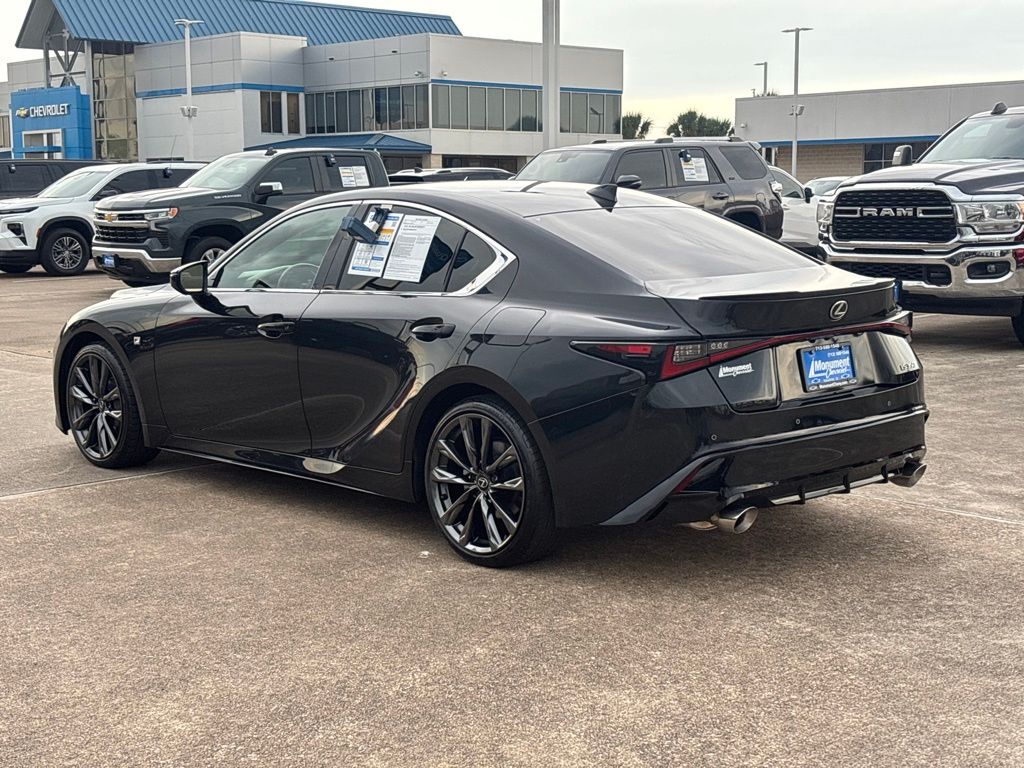 2024 Lexus IS 350 F SPORT Black at Westside Lexus