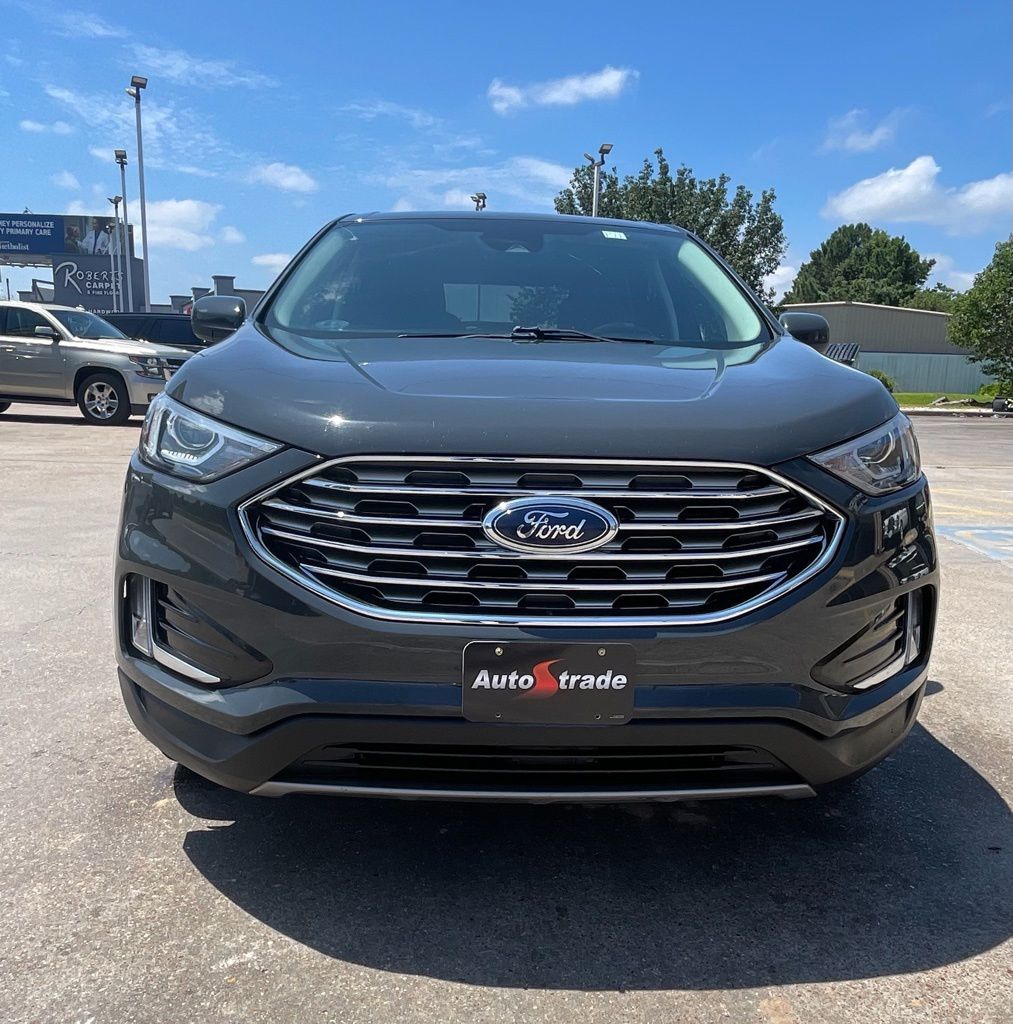 2021 Ford Edge SEL Gray at DeMontrond Ford