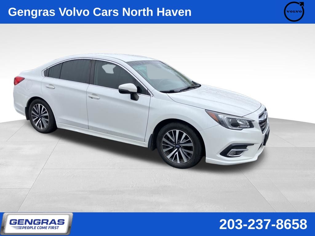 Crystal White Pearl 2019 Subaru Legacy 2.5i Premium AWD Sedan All-Wheel Drive Continuously Variable Transmission