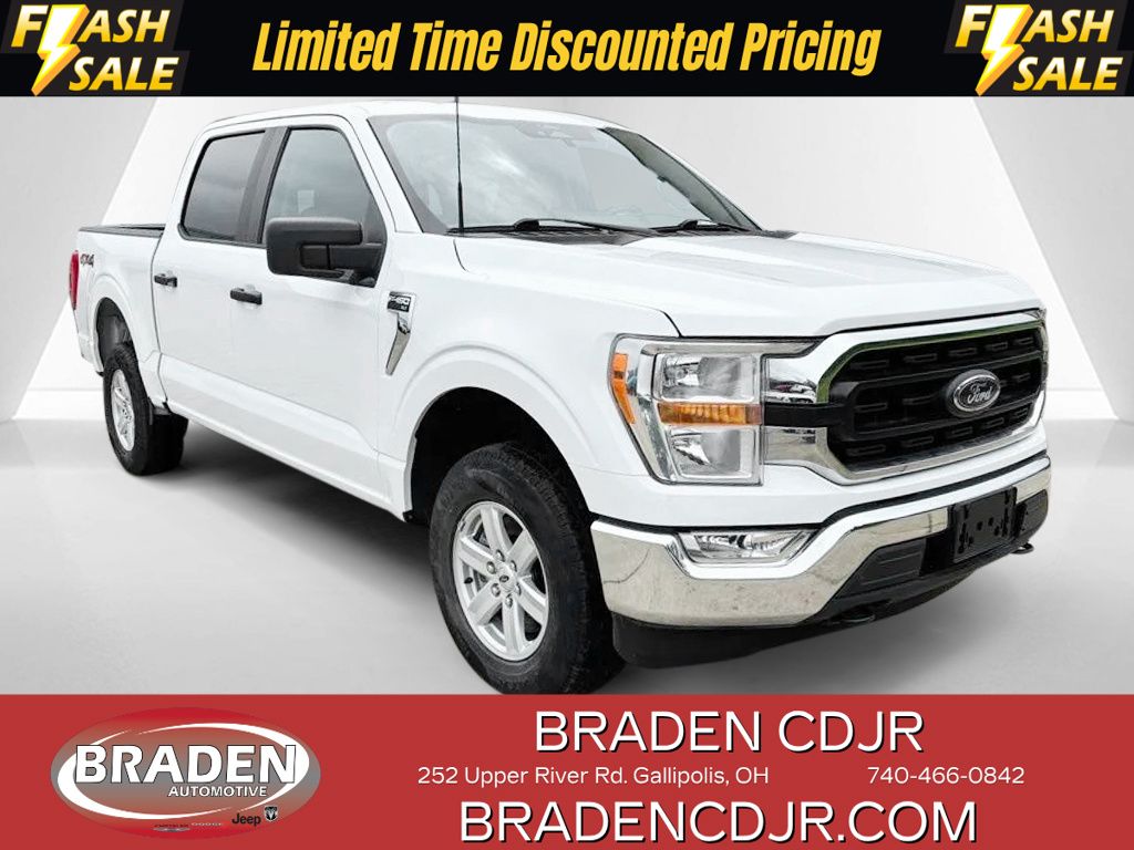 Oxford White 2022 Ford F-150 Pickup Truck Four-Wheel Drive Automatic