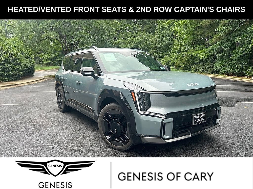Iceberg Green 2024 Kia EV9 SUV / Crossover All-Wheel Drive 1-Speed Automatic
