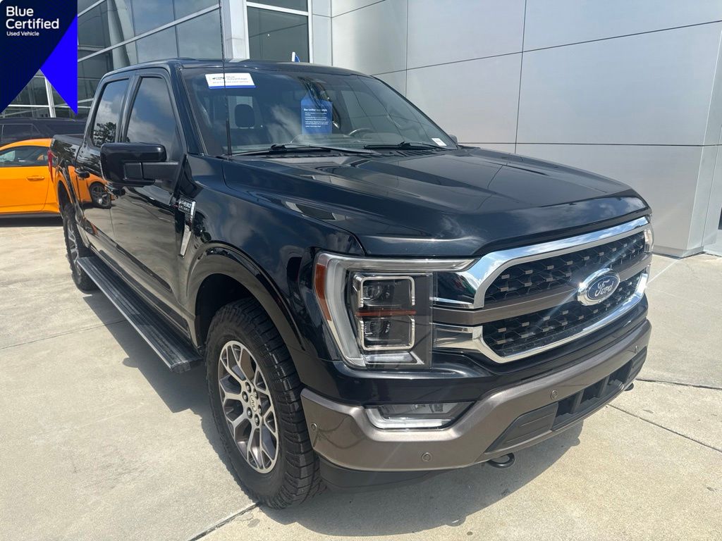Agate Black Metallic 2022 Ford F-150 Pickup Truck Four-Wheel Drive Automatic