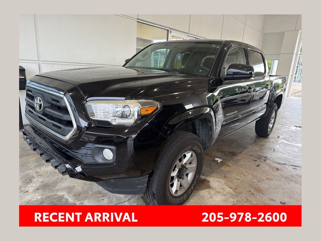 Black 2016 Toyota Tacoma Pickup Truck 4X2 6-Speed Automatic