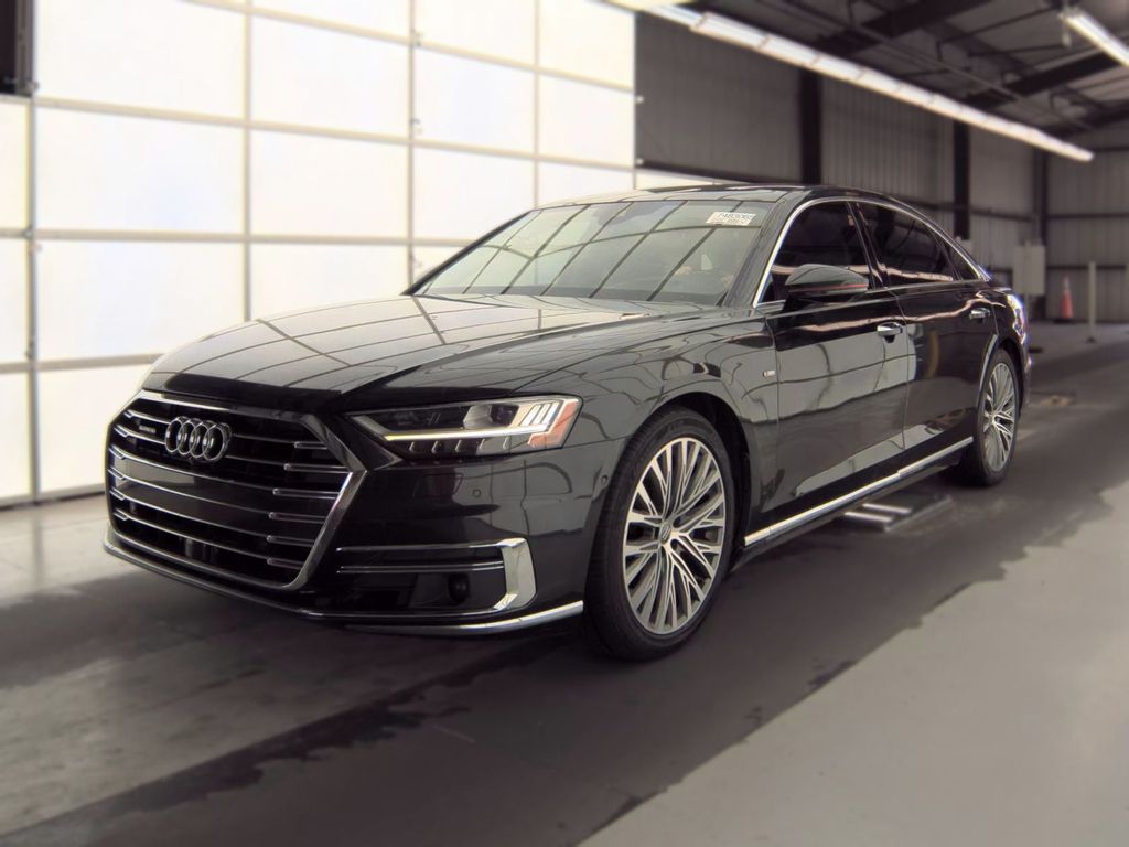 Vesuvius Gray Metallic 2019 Audi A8 Sedan All-Wheel Drive 8-Speed Automatic