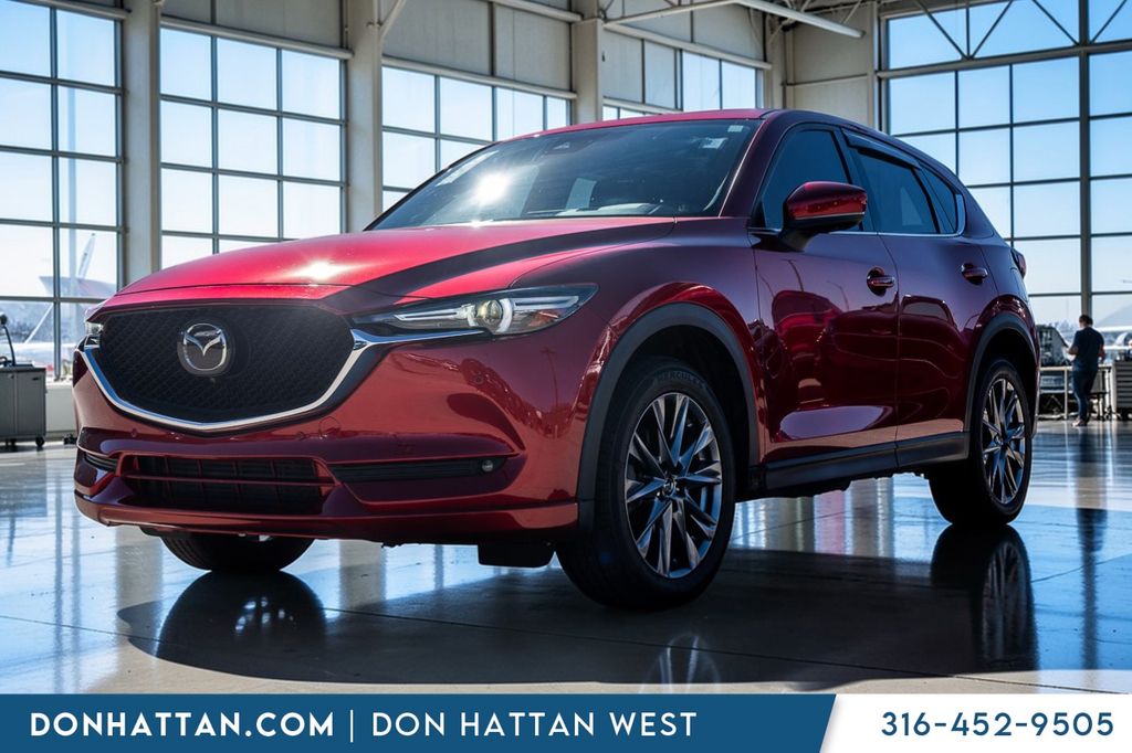 Red 2021 Mazda CX-5 Signature AWD SUV / Crossover All-Wheel Drive 6-Speed Automatic