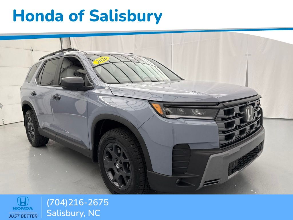 Gray 2026 Honda Pilot SUV / Crossover All-Wheel Drive Automatic