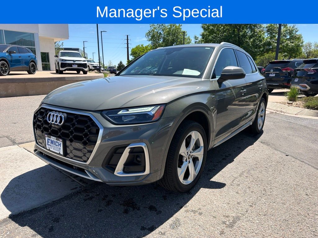 Chronos Gray Metallic 2023 Audi Q5 quattro Premium Plus S Line 45 TFSI SUV / Crossover All-Wheel Drive 7-Speed Automatic