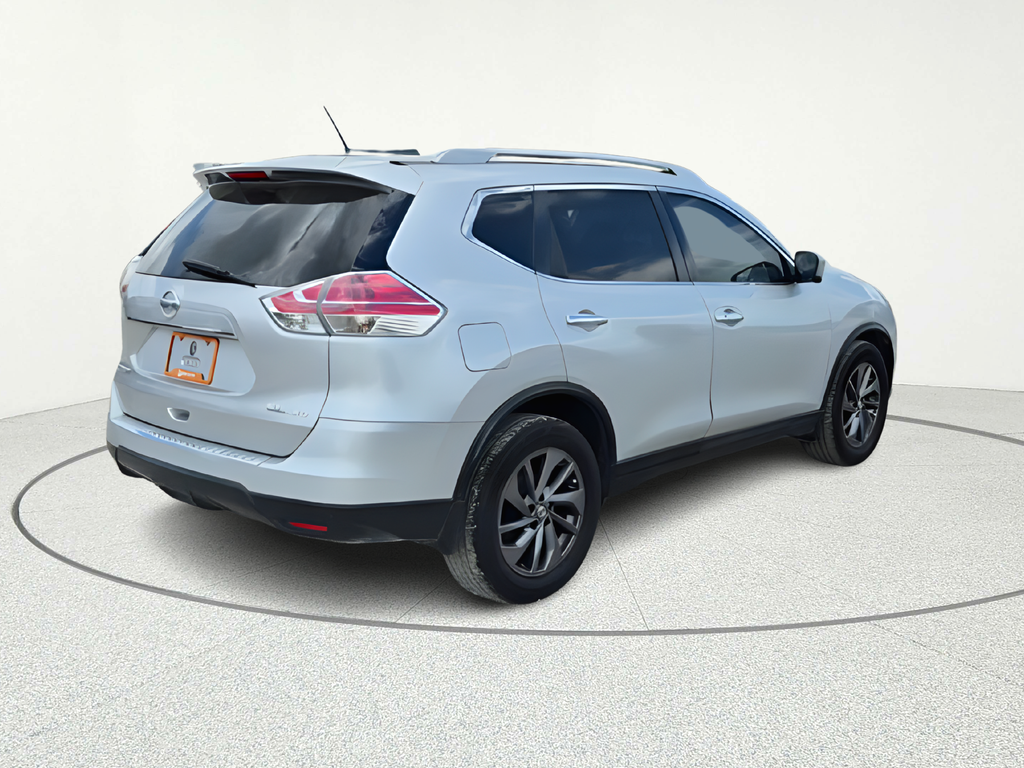 2016 Nissan Rogue SL Silver at DeMontrond Gulf Freeway