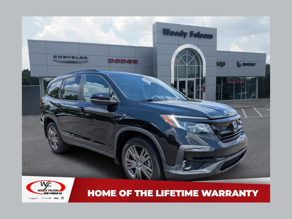 Crystal Black Pearl 2022 Honda Pilot SUV / Crossover Front-Wheel Drive 9-Speed Automatic