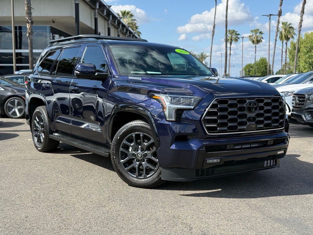 Blueprint 2025 Toyota Sequoia Platinum 4WD SUV / Crossover Four-Wheel Drive Automatic