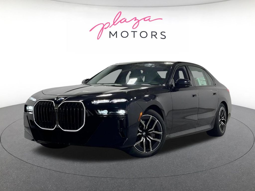 Carbon Black Metallic 2025 BMW 7 Series 760i xDrive Sedan All-Wheel Drive 8-Speed Automatic