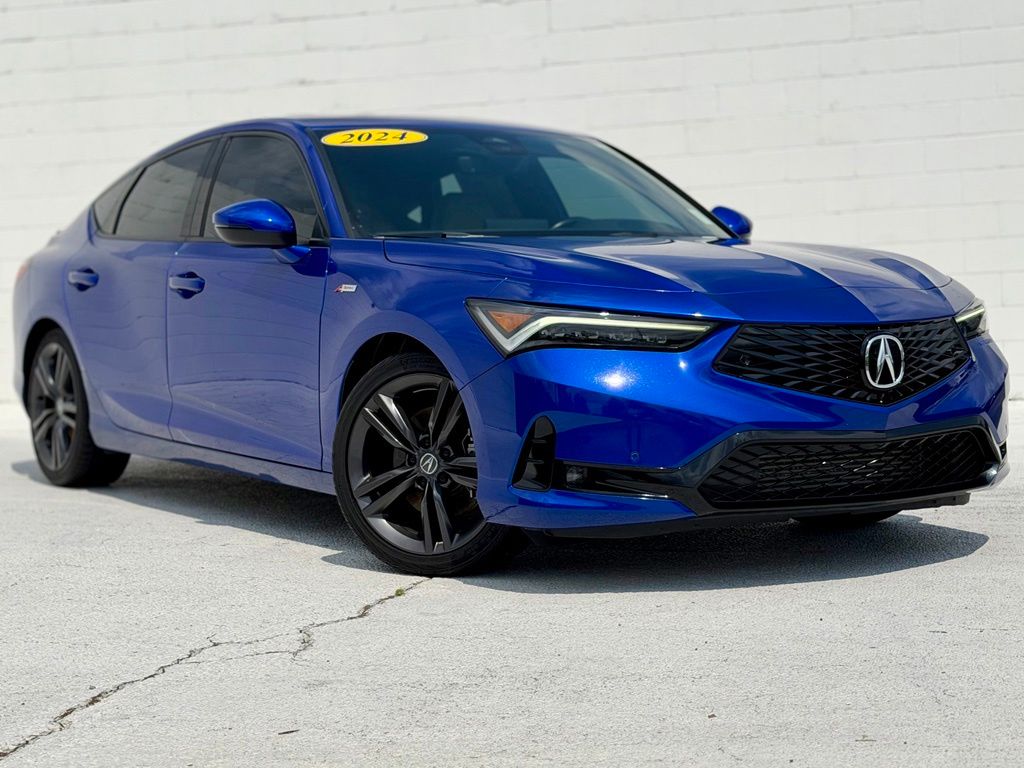 2024 Acura Integra A-Spec Tech Package Apex Blue Pearl - Jim Hudson Acura - Image 2