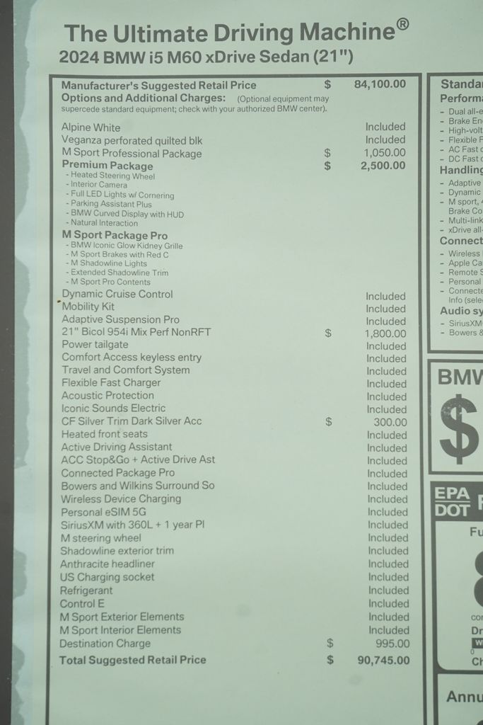 2024 BMW i5 M60 9