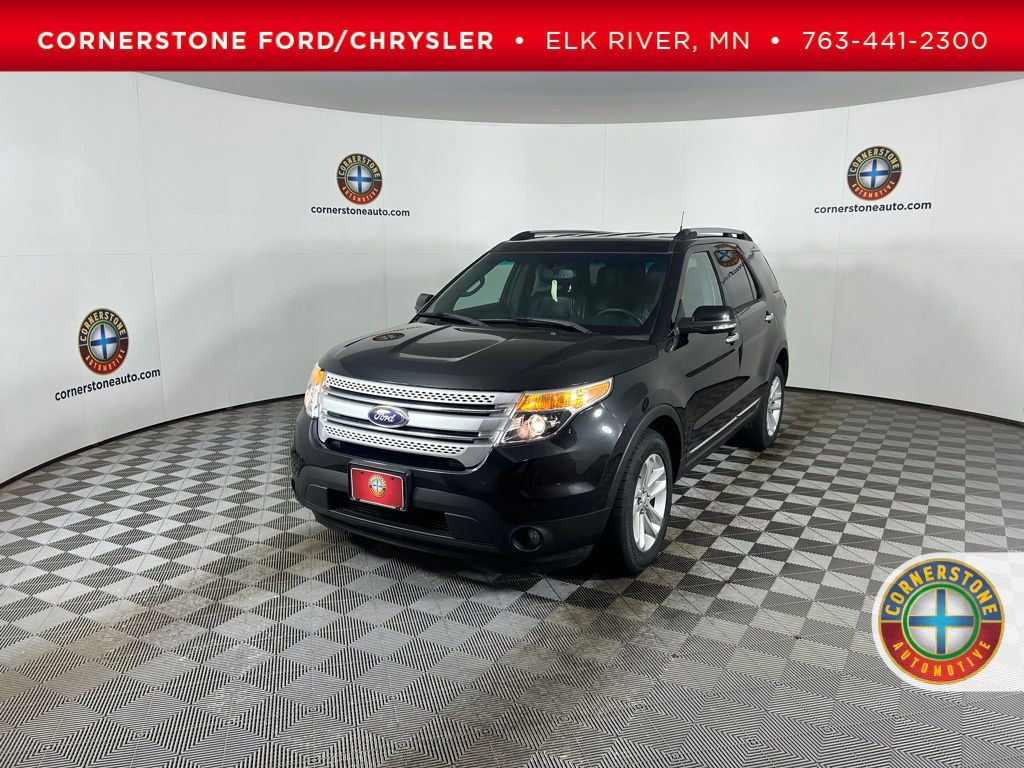 Tuxedo Black Metallic 2013 Ford Explorer XLT 4WD SUV / Crossover All-Wheel Drive 6-Speed Automatic