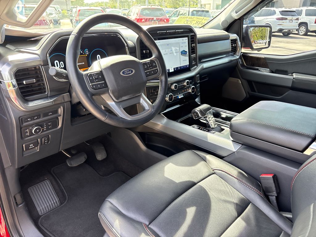 Certified Used 2022 Red Ford Lariat image 6