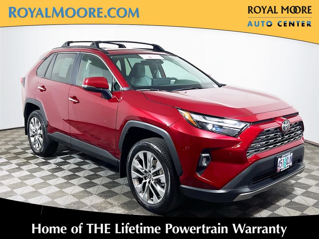 Red (Ruby Flare Pearl) 2025 Toyota RAV4 SUV / Crossover All-Wheel Drive 8-Speed Automatic