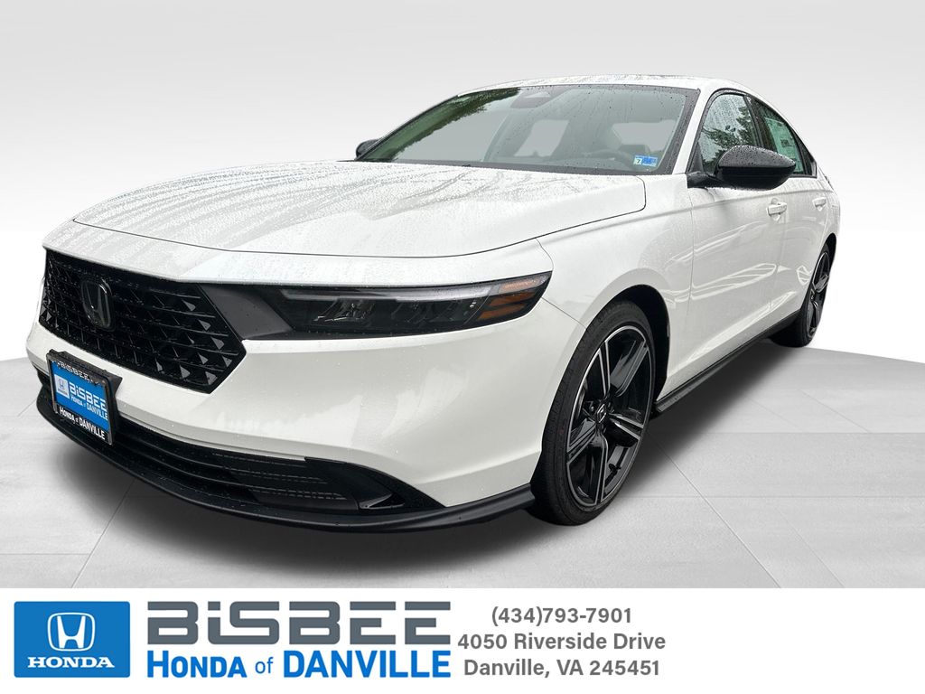 Platinum White Pearl 2026 Honda Accord Sedan Front-Wheel Drive Continuously Variable Transmission