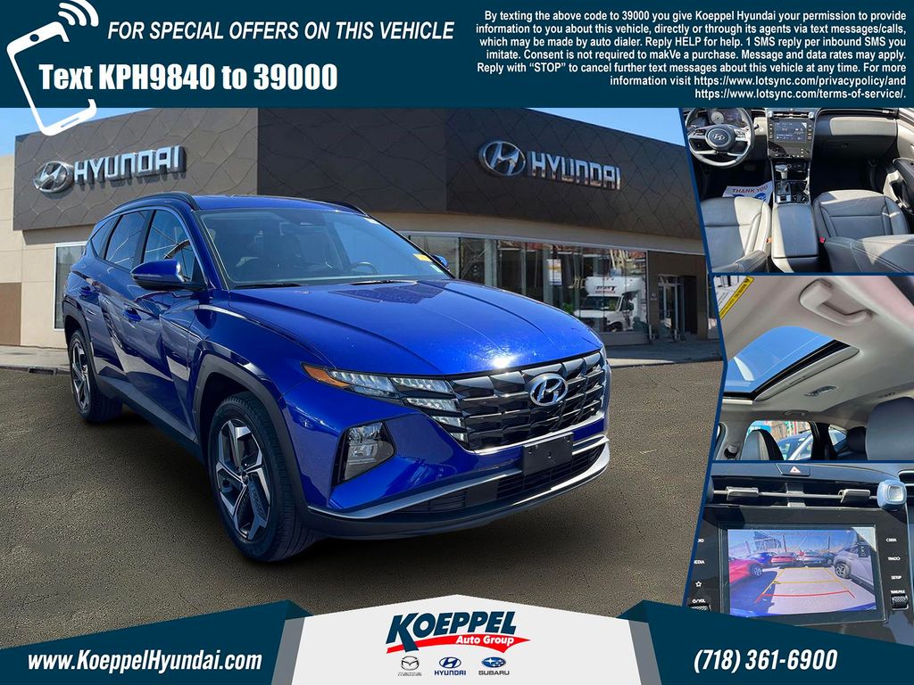 Intense Blue 2023 Hyundai Tucson SEL AWD SUV / Crossover All-Wheel Drive 8-Speed Automatic