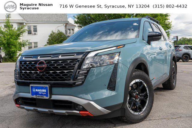 2026 Nissan Pathfinder Rock Creek Green at John Sisson Motors