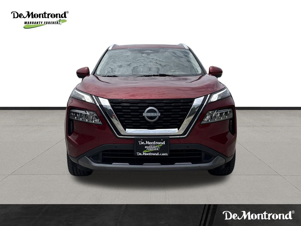 2023 Nissan Rogue SL Red at South Houston Nissan