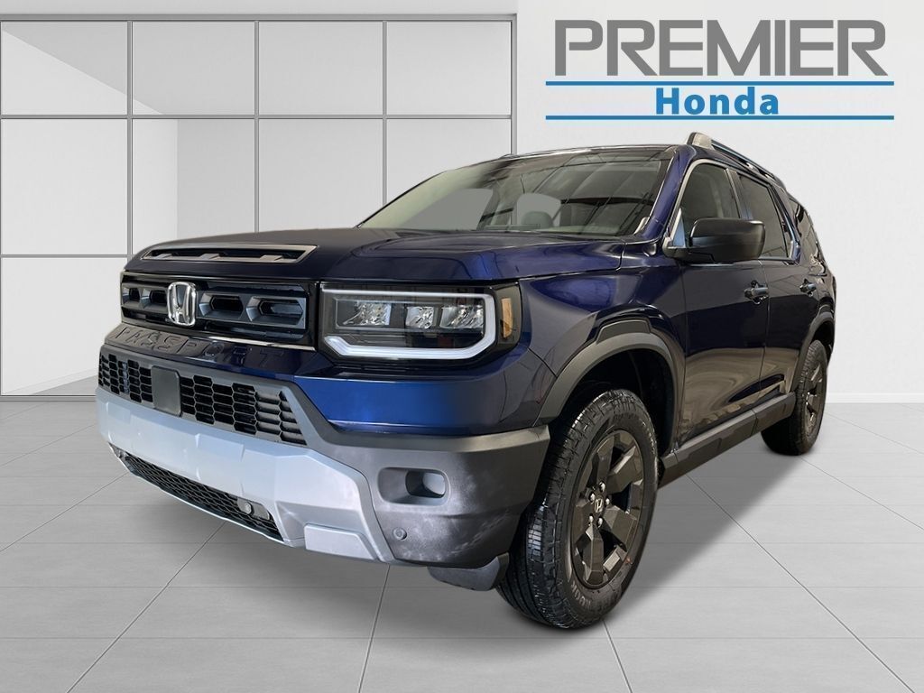 Black (Obsidian Blue Pearl) 2026 Honda Passport SUV / Crossover All-Wheel Drive Automatic